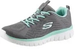 Skechers Graceful - Get Connected Sneaker Freizeitschuh, Halbschuh, Schn&uuml;rschuh f&uuml;r