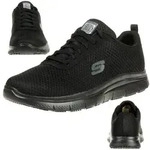 Skechers FLEX ADVANTAGE SR-BENDON OB Arbeitsschuh schwarz 47,5 EU