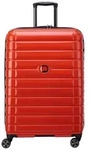 Delsey Paris Koffer Shadow 5.0 - 4-Rollen-Trolley erw. 75 cm (rot), 4 Rollen...