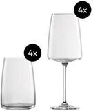 Zwiesel Glas Gl&auml;ser-Set Vivid Senses, Kristallglas, 8-tlg.