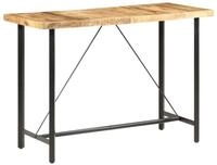 vidaXL Esstisch, Bartisch 150x70x107 cm Raues Mangoholz