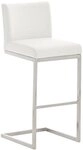 CLP Barhocker Paros (1 St., 1er), Kunstlederbezug, Freischwinger, bis 240 kg