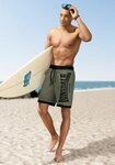 Lonsdale Boardshorts CLENNELL Badeshorts, Innenhose aus Mesh