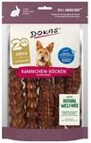 Dokas Kaninchen-R&uuml;cken 120 g - 7 St&uuml;ck / Sparpaket, Snack f&uuml;r: Hund