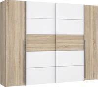 FORTE Kleiderschrank Narago, Kombischrank, Paneele wechselbar (B/H/T ca.