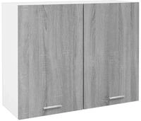 vidaXL K&uuml;chenbuffet vidaXL H&auml;ngeschrank Lyon Grau Sonoma 80x31x60 cm...