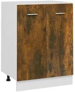vidaXL Unterschrank R&auml;uchereiche 60x46x81,5 cm Holzwerkstoff