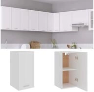 vidaXL K&uuml;chenbuffet vidaXL H&auml;ngeschrank Lyon Wei&szlig; 29,5x31x60 cm Holzwerkstoff