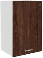 vidaXL H&auml;ngeschrank Wandh&auml;ngeschrank Braun Eichen-Optik 39,5x31x60 cm...