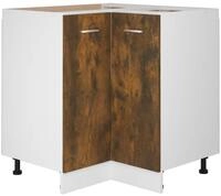 vidaXL K&uuml;chenbuffet vidaXL K&uuml;chenschrank Lyon R&auml;uchereiche 75,5x75,5x81,5 cm