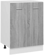vidaXL K&uuml;chenbuffet vidaXL Unterschrank Lyon Grau Sonoma 60x46x81,5 cm...