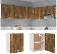 vidaXL Schrankmodule H&auml;ngeschrank R&auml;uchereiche 50x31x60 cm Holzwerkstoff