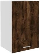 vidaXL H&auml;ngeschrank Wandh&auml;ngeschrank R&auml;uchereiche 39,5x31x60 cm Holzwerkstoff