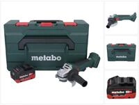 metabo Akku-Winkelschleifer W 18 L BL 9-125 Akku Winkelschleifer 18 V 125 mm