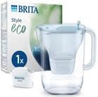 BRITA Wasserfilter Kanne Style eco blau inkl. 1 MAXTRA PRO Pure Performance