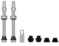 Muc-Off Fahrradreifen Muc Off Tubelessventil V2 SV 44mm silber Aluminium