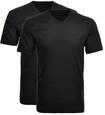 T-Shirt RAGMAN "T-Shirt 2er Pack", Herren, Gr. 3XL, schwarz, Obermaterial: 100%
