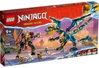 LEGO&reg; 71796 Kaiserliches Mech-Duell gegen den Elementardrachen
