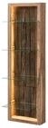 Massivmoebel24 Wandregal BARK, 1-tlg., Akazie 45x30x145 natur lackiert BARK #104