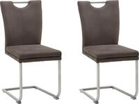 NIEHOFF SITZM&Ouml;BEL Esszimmerstuhl Top Chairs, Griff im R&uuml;cken, 2er-Set, in 6 Farben