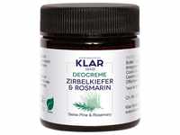 Klar Seife Deo-Creme Zirbelkiefer&Rosmarin, 1-tlg., Deocreme 30 ml
