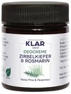 Klar Seife Deo-Creme Deocreme - Zirbelkiefer & Rosmarin 30ml