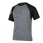 Endura Funktionsshirt Endura SingleTrack Kurzarmtrikot Zinn-Grau Gr&ouml;&szlig;e S