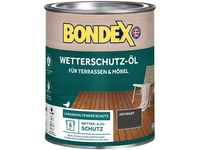 Bondex Wetterschutz-Öl für Terrassen und Möbel anthrazit 0,75l