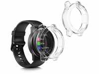 kwmobile Smartwatch-Hülle 2x Schutzhülle für Garmin Vivoactive 4S, Fitness...