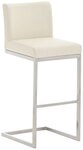 CLP Barhocker Paros (1 St., 1er), Kunstlederbezug, Freischwinger, bis 240 kg