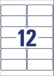 Avery Zweckform Etiketten Folien-Etiketten wetterfest A4 99,1x42,3mm VE=120...
