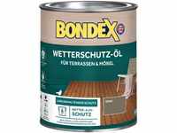 Bondex Wetterschutz-Öl für Terrassen und Möbel grau 0,75l