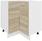 VCM Unterschrank Esilo U Eck 82x76x76cm (1-St) Eckschrank, H&ouml;henverstellbare...