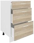 VCM Unterschrank K&uuml;chenschrank B 50 cm Unterschrank Schublade Esilo (1-St) VCM