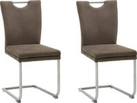 NIEHOFF SITZM&Ouml;BEL Esszimmerstuhl Top Chairs, Griff im R&uuml;cken, 2er-Set, in 6 Farben