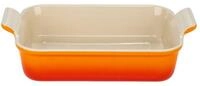 LE CREUSET Auflaufform Auflaufform Tradition 26 cm ofenrot, Keramik