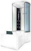 AcquaVapore Grossraumdusche Wanne Dusche Kombination Wei&szlig; K55-L03 170x100,