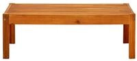 vidaXL Gartentisch Gartentisch 85x57x29 cm Massivholz Akazie Holz