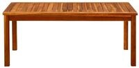 vidaXL Gartentisch 110 x 60 x 45 cm Garten-Couchtisch 110x60x45 cm Massivholz...