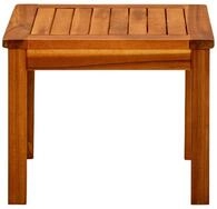 vidaXL Gartentisch 45 x 45 x 36 cm Garten-Couchtisch 45x45x36 cm Massivholz...