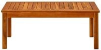 vidaXL Gartentisch 90 x 50 x 36 cm Garten-Couchtisch 90x50x36 cm Massivholz...