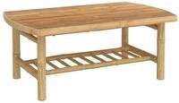 vidaXL Ablagetisch, Garten-Couchtisch 90x55x37 cm Bambus