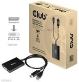 CLUB3D DisplayPort to Dual Link DVI-D HDCP OFF version Active Adapter M/F for