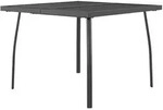 vidaXL Gartentisch Gartentisch Anthrazit 100x100x72 cm Stahlgitter (1-St)