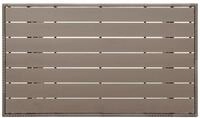 vidaXL Gartentisch 120 x 70 x 66 cm Gartentisch Grau 120x70x66 cm Polyrattan