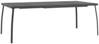 vidaXL Gartentisch Gartentisch Anthrazit 200x100x72 cm Stahlgitter (1-St)
