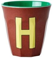 rice Kinderbecher RICE Becher - H, 250 ml, Melamine, Farbe: braun