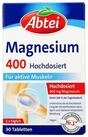 Abtei ABTEI Magnesium 400 hochdosiert Tabletten Tabletten, 30,00 St.