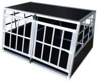 metra-direkt Hunde-Transportbox Hundetransportbox L f&uuml;rs Auto, Reisebox, Hundebox,