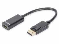 Digitus Digitus DB-340400-001-S DisplayPort / HDMI Adapter [1x DisplayPort Ste